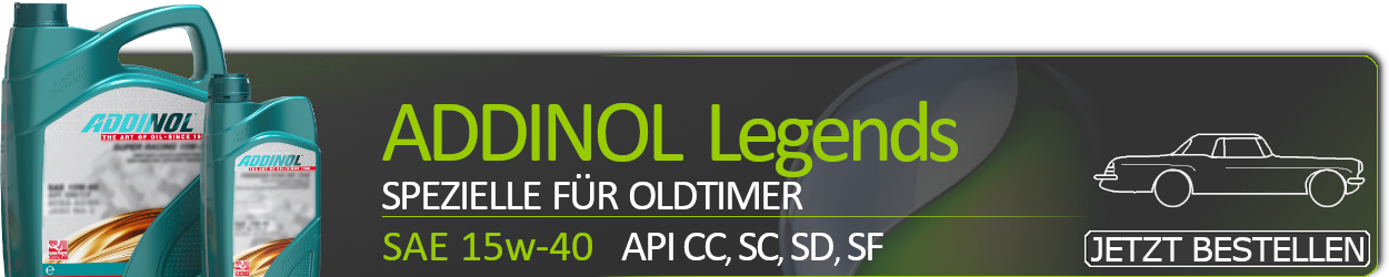 Addinol Oldtimer Öl Legends 15w40