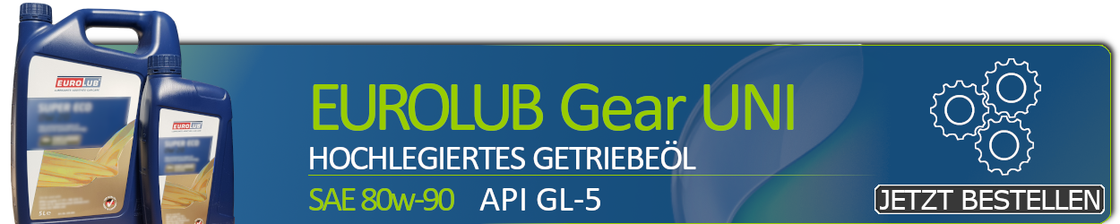 Eurolub Getriebeöl 80W90 Gear UNI 80W-90