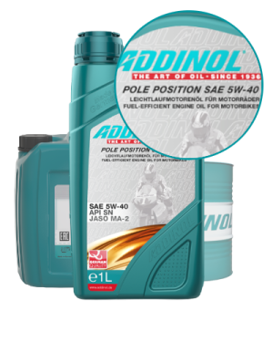 Addinol Pole Position SAE 5w-40 Motorradöl Öl 5w40 Motoröl