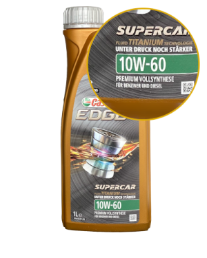 Castrol Motoröl 10W60 Edge Supercar Titanium FST 10W-60