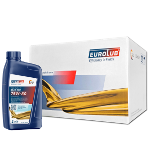 Eurolub Getriebeöl 75w80 Gear Eco 75w-80 / 12 x 1 Liter